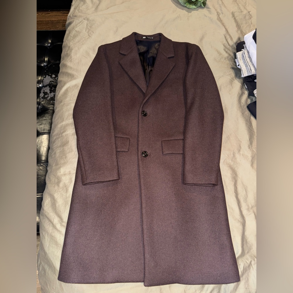 Zara Men’s Brown Trench Coat